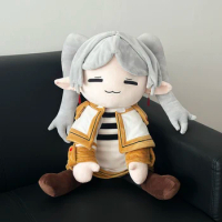 Frieren Beyond Journey'S End Plush Frieren Fern Plushie Cute Cartoon Anime Figure Doll Soft Stuffed Periphery Toy Girl Gift