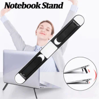 Universal Folding Laptop Stand for MacBook Pro Air Portable Invisible Laptop Stand Desktop Adjustable Laptop Cooling Stand