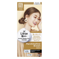 KAO 花王 Liese 泡泡染髮劑 - 焦糖啡色 (最佳使用日期：2026-01-16) 1box