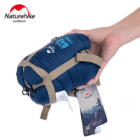 Naturehike 2024 Sleeping Bag Ultralight Waterproof Cotton Sleeping Bag Nature Hike Summer Hiking Camping Tent Sleeping Bag