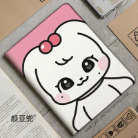 장원영 Jang Won Young Anime IVE For Samsung Galaxy Tab A7 Lite 8.7 2021 Case S9 Plus Tri-fold stand Cover Galaxy Tab S6 Lite Tab S8