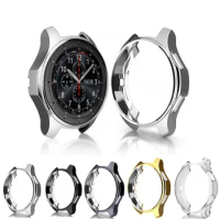 Cover For Samsung Gear S3 frontier/Galaxy Watch 46mm 42mm Bumper Soft Plated TPU Smart Watch Accessories Protective Shell Case