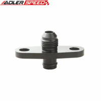 Black AN-6 (-6 JIC) Fuel Rail Adapter For TOYOTA 4EFTE = EP STARLET ,4AGZE ,4AGE