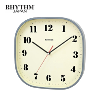 日本麗聲 個性 方型 29.8CM 掛鐘 靜音鐘CMG632NR08