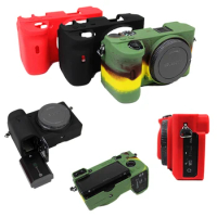 Silicone Case Cover Rubber Camera Case Bag Skin Protective Body For Sony Alpha A5100 A5000 A6000 A6100 A6300 A6400 A6500 A6600