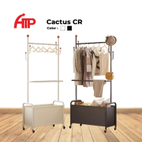 ATP Household Floor-Standing Drying Rack Multifunctional Clothes Hanging Rod Indoor Bedroom Movable 