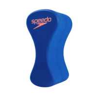 SPEEDO PULLBUOY 成人競技型浮力球-游泳 訓練 戲水 深藍橘 F