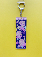 【震撼精品百貨】Peko 不二家牛奶妹~不二家壓克力吊飾/鑰匙圈-長型紫#63301