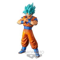 ORIGINAL Dragon Ball DXF Super Warrior v4 Goku SS GOD -NEW & VERY RARE