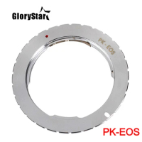GloryStar PK-EOS Mount Adapter Ring for Pentax PK Lens to Canon EOS 760D 750D 800D 1300D 70D 7D II 5D III