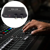 Preamp micro MA2S di động khuếch đại bộ thu điện tử (condenser) 22× và âm nhạc stereo để nâng cao ch