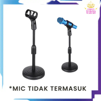GTT Stand Holder Microphone Universal Fleksibel Holder Mic 180° Plastik