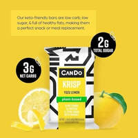 CanDO 低碳零食蛋白棒-柚子檸檬口味 (1件）