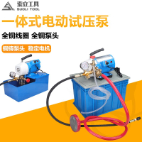 手提式電動試壓泵 DSY-60/25/100管道試壓泵 打壓泵 測試泵全銅頭