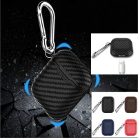 Carbon Fiber Case Wireless Bluetooth Headset Cover Silicon Earphone Case For Air Pods