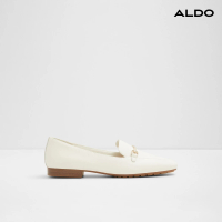 【ALDO】HARRIOT-微方頭舒適皮鞋-女鞋(米白色)