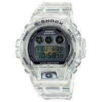 【CASIO 卡西歐】G-SHOCK 40周年Clear Remix系列(DW-6940RX-7)