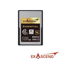 【Exascend】Essential CFexpress Type A 180G 高速記憶卡(正成公司貨)