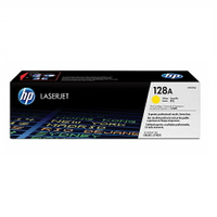 滿額現折220★HP 128A 原廠黃色碳粉匣 CE322A 適用 CM1415fnw/CP1525