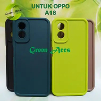 CASE BENING ( OPPO A18 ) SOFTCASE SOFT CASE SILIKON ANTI CRACK ANTICRACK / HARDCASE HARD CASE / CASI