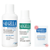 SAUGELLA賽吉兒 菁萃潔浴凝露組(日用型500ml+加強型250ml)