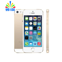 Used Original Apple iphone 5S Unlocked 3G-WCDMA/4G-LTE 1GB RAM 16GB/32GB/64GB Fingerprint