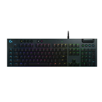 【Logitech 羅技】G813 LIGHTSYNC RGB 機械式遊戲鍵盤/GL 紅軸
