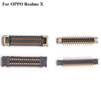 2pcs Dock Connector Micro USB Charging Port FPC connector For Oppo Realme X logic on motherboard mainboard Real me X Realmex