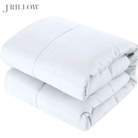 Blanket 150   200 cm (5 FT), 130 GSM, FRILLOW Hotel Collection, White Stripe