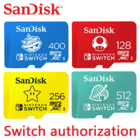 SanDisk Memory Card microSDXC Card for Nintendo Switch 64GB 128GB 256GB 400GB 512GB TF Card Up to 100MB/s read Flash Card