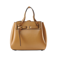 LOEWE 羅威  LAZO MINI BAG 小牛皮迷你兩用水桶包(淺棕)