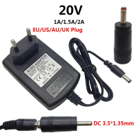 20 V DC power supply dc3.5 * 1.35mm 20 V 2a อะแดปเตอร์ 20 V 1A อะแดปเตอร์ AC/DC สากล แหล่งจ่ายไฟ 20 