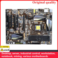 Used For ASROCK Z77 Extreme6 Motherboards LGA 1155 DDR3 32GB ATX For Intel Z77 Overclocking Desktop Mainboard SATA III USB3.0