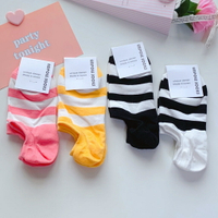 【S.One】韓國襪-韓國製造 空運來台 條紋隱形襪 船型襪 正韓襪 女襪 Empole socks