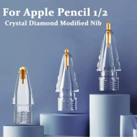 Replacement Tips Compatible for Apple Pencil 2 Gen IPad Pro Pencil - IPencil Nib for IPad Pencil 1 St/Pencil 2 Gen Transparent