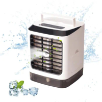 Portable Air Conditioner 3 in 1 Mini Personal Air Cooler Humidifier Purifier &amp; Evaporative Desktop Cooling Fan
