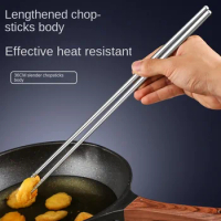 304 Stainless Steel Long Chopsticks and Extended Metal Hot Pot Chopsticks