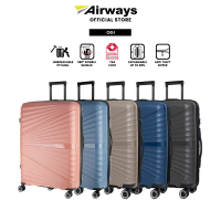 Airways Ogi Polypropylene [PP] Hard Case Expandable 8-Wheels Spinner Luggage ATH22901