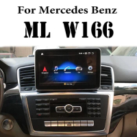 For Mercedes Benz ML 350 250 400 550 63 MB W166 AMG NTG Navi Car Radio Stereo Audio Navigation GPS Accessories Android Screen