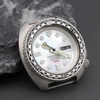 NH35 NH36 Automatic Men Dive Watch With 200M Waterproof Resistance Design For Seiko 6105 6309 Turtle Abalone Stainless Watch