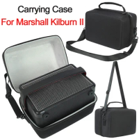 EVA Hard Carrying Case for Marshall Kilburn II Portable BT Speaker Protective Bag Wireless Speaker Carrying Pouch with Strap