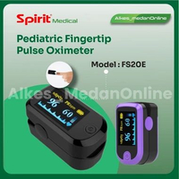 SPIRIT l Fingertip Pulse Oximeter FS 20 E | Pulse Oxymetri l Pengukur Saturasi Oksigen Ungu