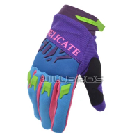 Delicate Fox Purple Motorbike Gloves Air Mesh Cycling Racing Men Woman Unisex Glove