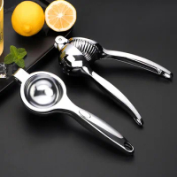 Stainless Steel Lemon Fruits Squeezer Manual Orange Juicer Press Machine Hand Citrus Squeezer Portable Practical Kitchen Tools
