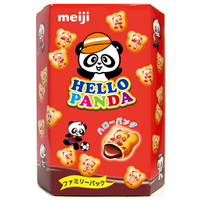 Meiji 明治HELLO PANDA巧克力夾心餅乾(175g/盒) [大買家]