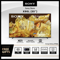 Sony Singapore 55"X90L |   4K Full Array LED TV |   BRAVIA XR |   55X90L |   TV |   3 Years Warranty