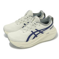 Asics 慢跑鞋 GEL-Nimbus 27 ATC 女鞋 米白 藍 復古系列 厚底 緩衝 運動鞋 亞瑟士 1012B812200