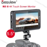 Bestview R5 II 4K Touch Screen On Camera Monitor HDR 3D LUT 5.5" Inch FHD 1920x1080 IPS Field Monitor For DSLR Camera Destview
