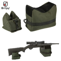 Tactical Sandbag Support Bag Sniper Shooting Gun Front Rear Bag Target Stand Rifle Support Pillow Unfilled Hunting Rifle Rest