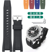 Penggantian Jalur Jam Tangan Resin Silikon, G-SHOCK, Serasi dengan Casio GST-W300G S130 B100
